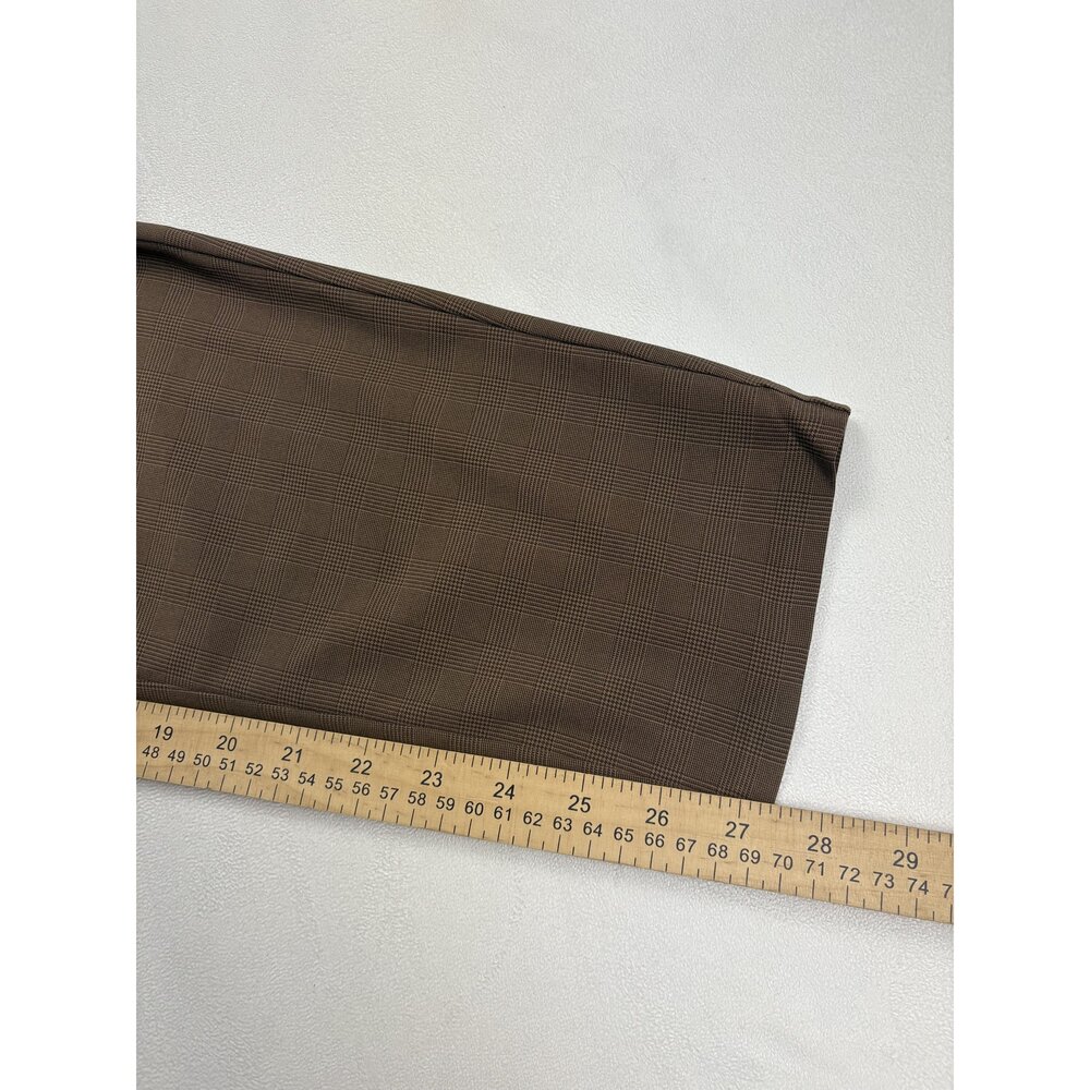 Athleta Paperbag Belted Pleated Trousers Size 0 Brown - Picture 12 of 13